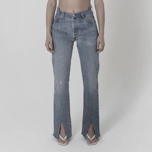 EB denim split hem - size 27